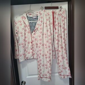 Holiday Santa Clause Pajama Set